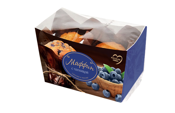 Маффины с черникой