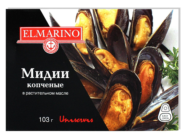 Мидии копчёные в&nbsp;масле