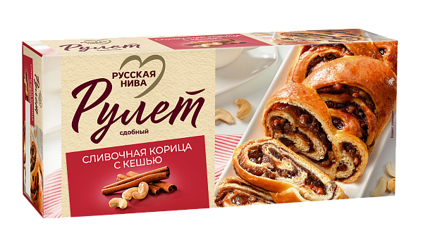 Рулет сливочная корица с кешью