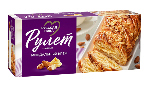 Рулет Миндальный крем