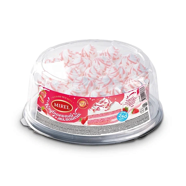 Клубничный милкшейк.' '. 2