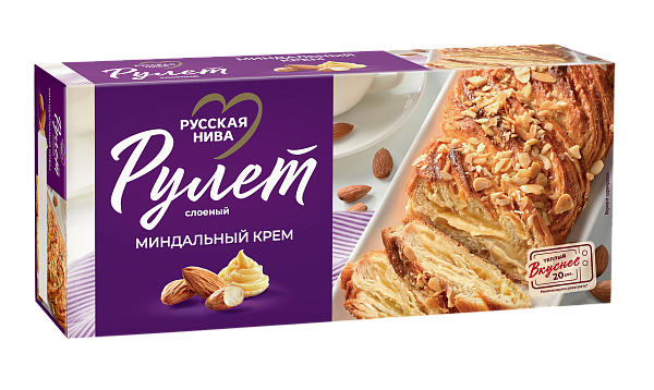 Рулет Миндальный крем