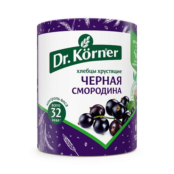 Злаковый коктейль с черной смородиной  